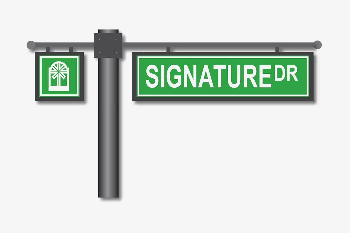 community-road-signs-rectangular-augusta-series