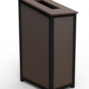slim line waste bin