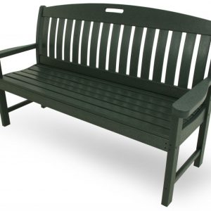 recylced nautical bench