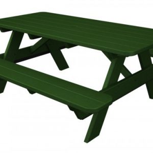 recycled plastic picnic table