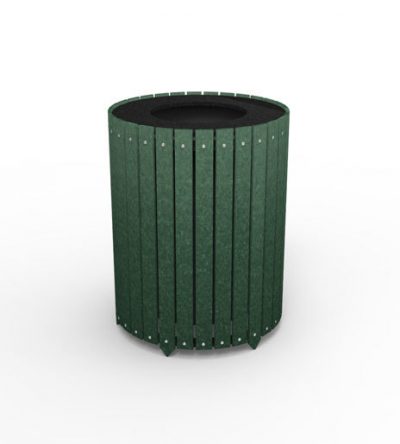 green receptacle