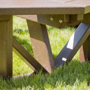 recycled plastic picnic table