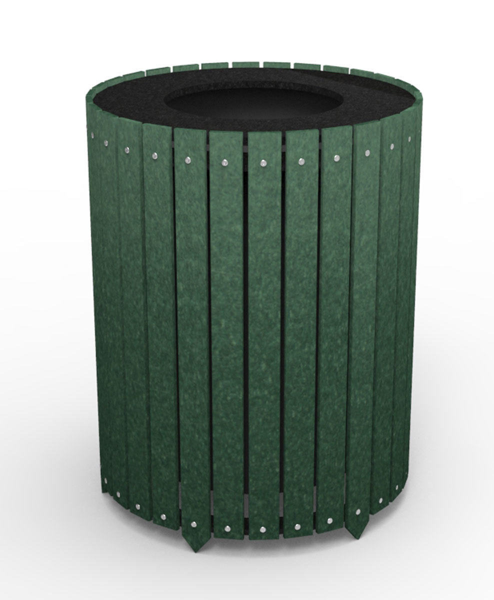 Waste & Recycling Receptacles Made From Recycled Plastic