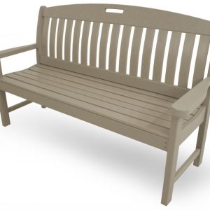 recylced nautical bench