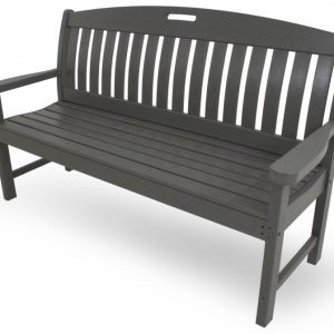 recylced nautical bench