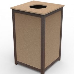 top load waste bin