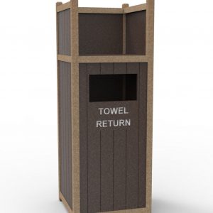 towel return bin