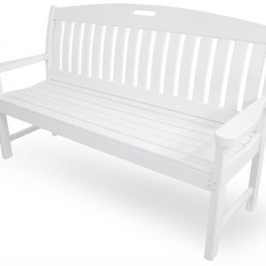 recylced nautical bench