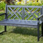 chippendale recycled plastic bench