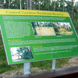 interpretive sign