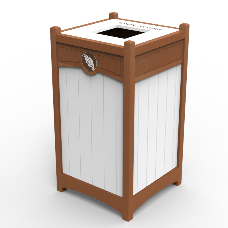 Top Load Towel Return Bin | Site Essentials