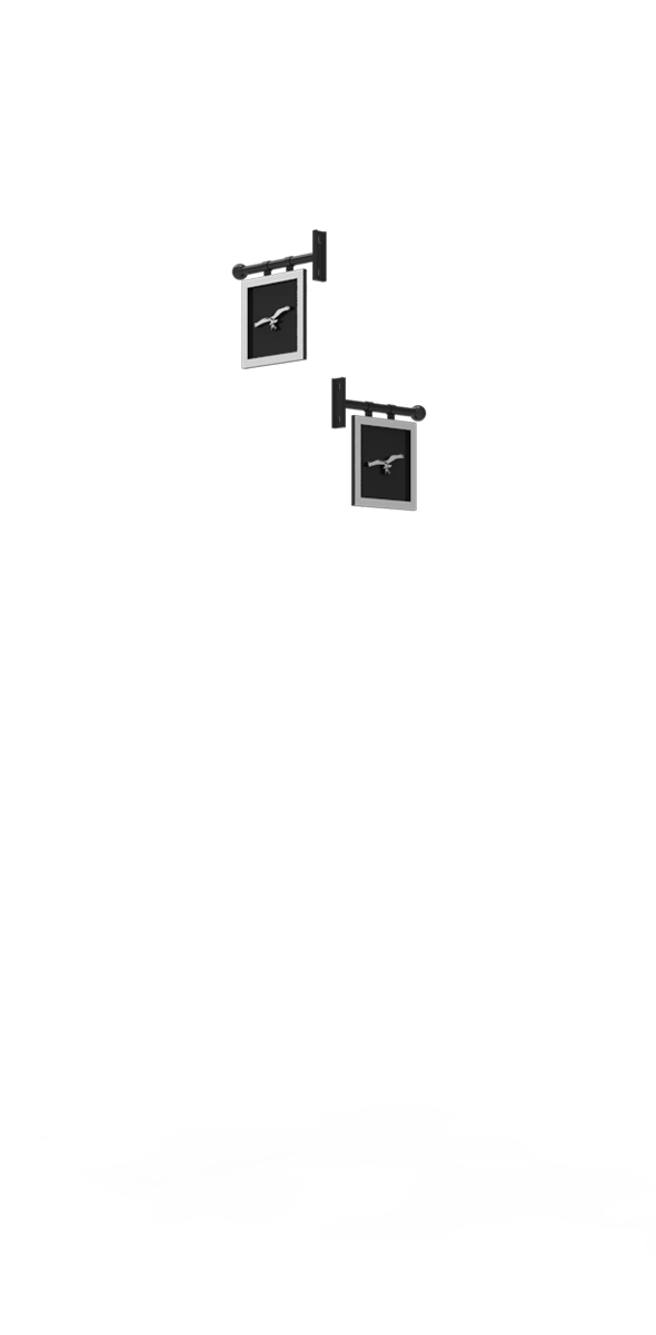 Road Name Signs Yardarm mount Rectangular Cast Series