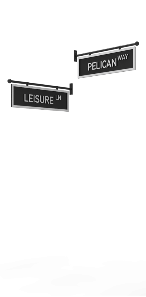 Road Name Signs Yardarm mount Rectangular Cast Series