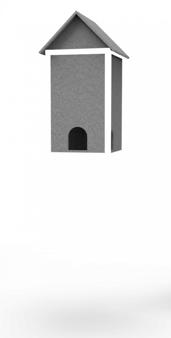 Water Cooler Stand Outdoor Post Mounted Enclosure