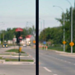 downtown street signs