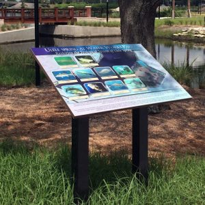 interpretive signage