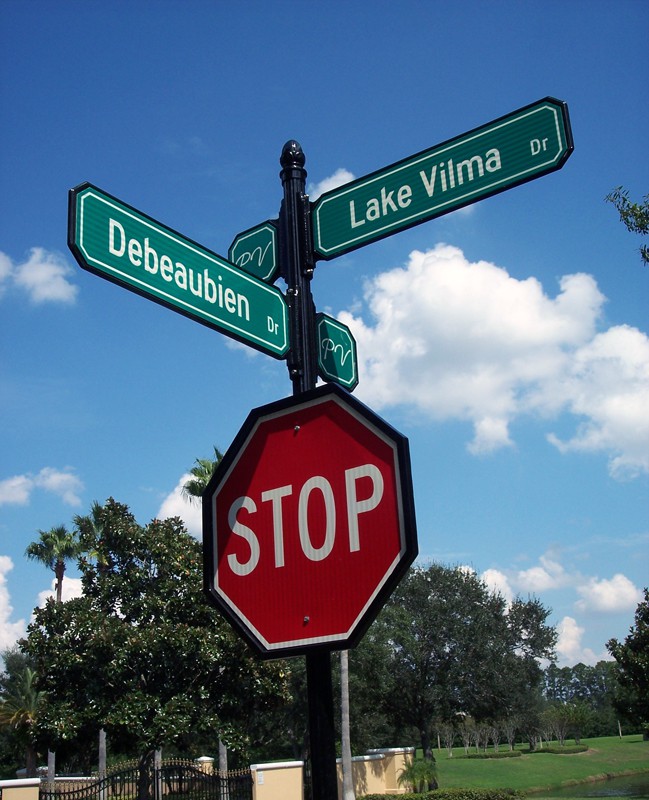 Decorative Street Signs Site Essentials