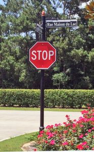 Decorative Community Road Signs