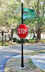 Ornate Decorative Street Signs