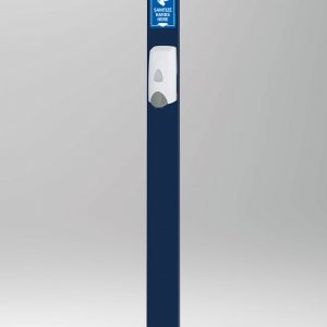 hand sanitizer dispenser stand pole