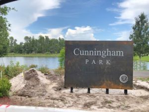 Cunningham Park Starkey Entrance